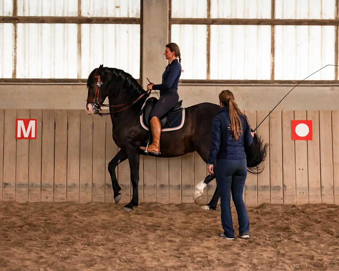 Reiten in Passion - Sabrina Radl-Mica, Christina Wunderlich Reitkurs in Österreich; Foto: Viktoria Kierner