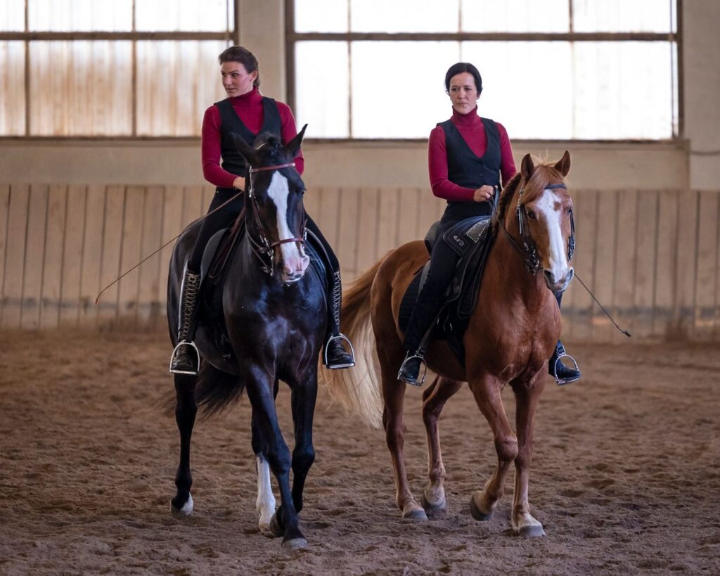 Reiten in Passion - Sabrina Radl-Mica, Reitkunst Ensemble Österreich, Training; Foto: Viktoria Kierner