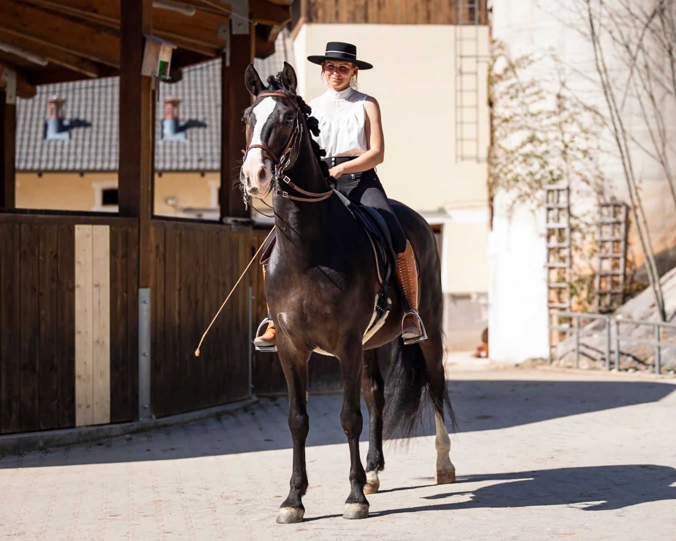 Reiten in Passion - Sabrina Radl-Mica, Reitkunst Ensemble Österreich, Training; Foto: Viktoria Kierner
